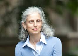 A woman in a nice shirt